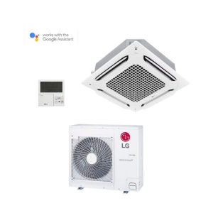 LG UTS70SET 6.8kW Ceiling Mounted Cassette Inverter Air Conditioner | Black Fin