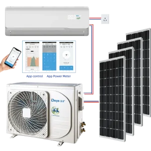 Hybrid AC/DC Solar Air Conditioner